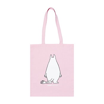 Mumin arg tygkasse rosa