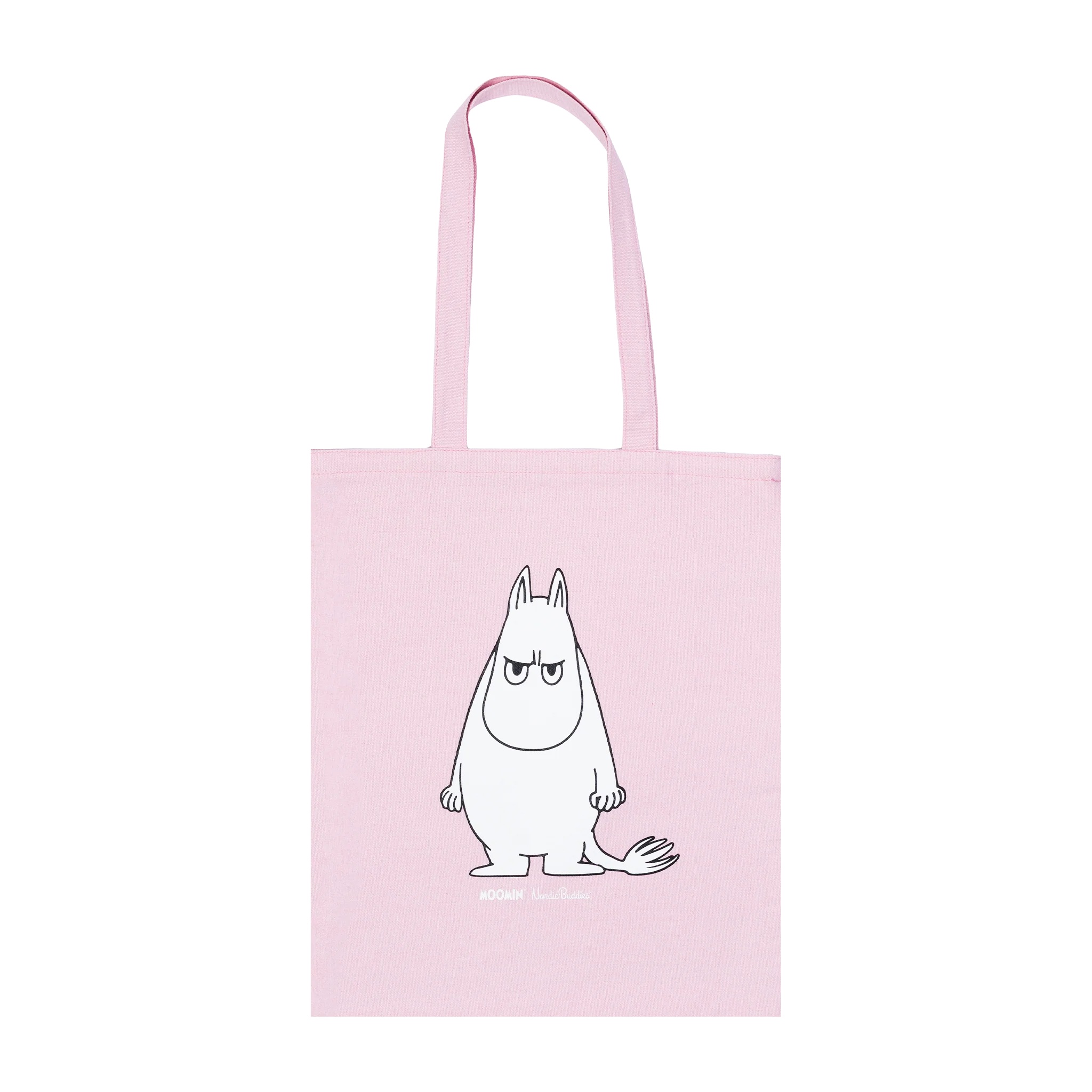 Mumin arg tygkasse rosa