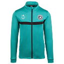 Vernon Track Jacket, teal green