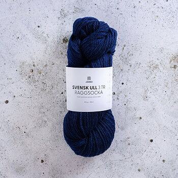 Svensk Ull 3 tr Raggsocka 215 Baltic Deep