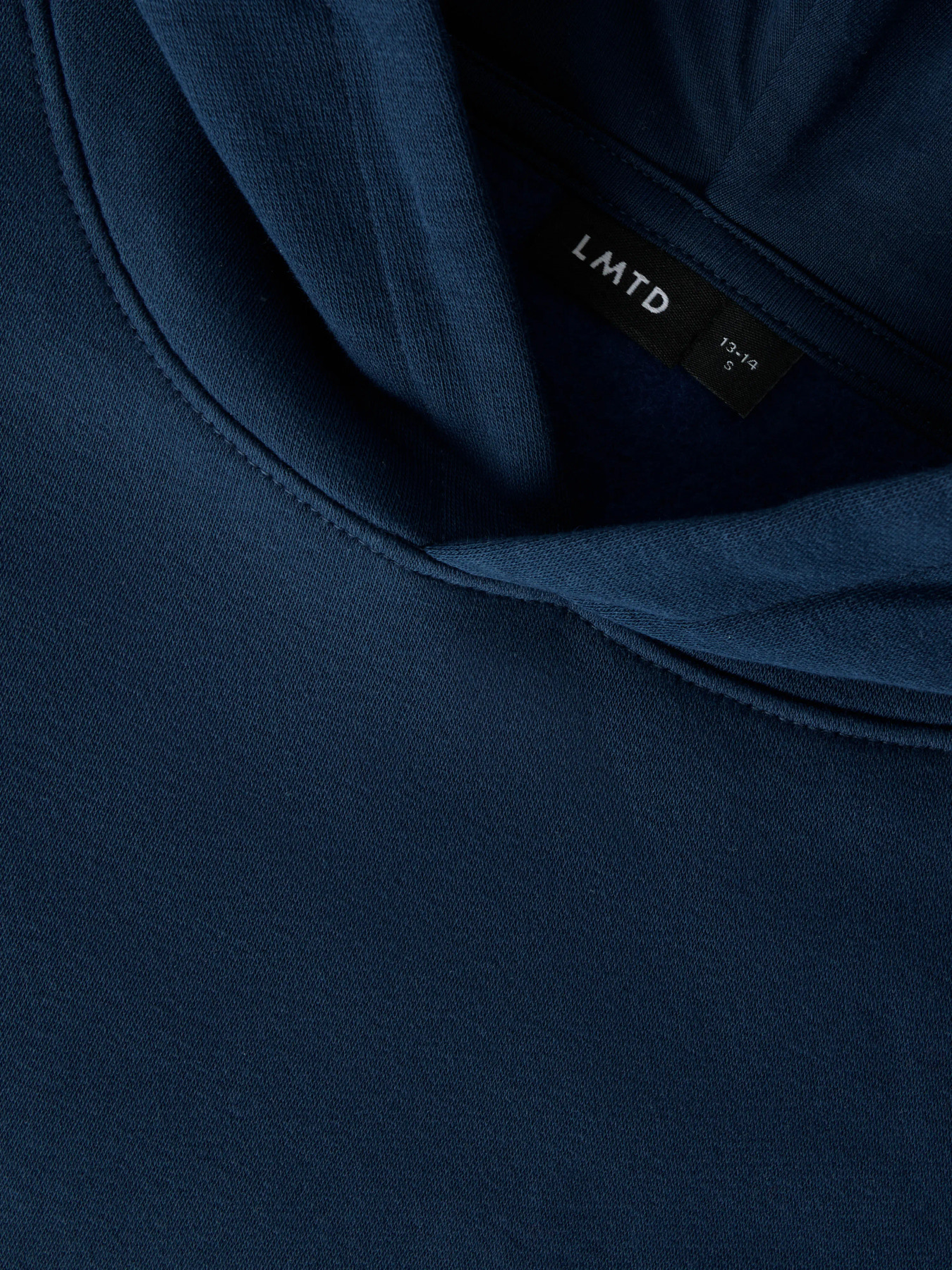 NLNNEVO LS L BRU SWEAT W. HOOD NOOS Pageant Blue - 4