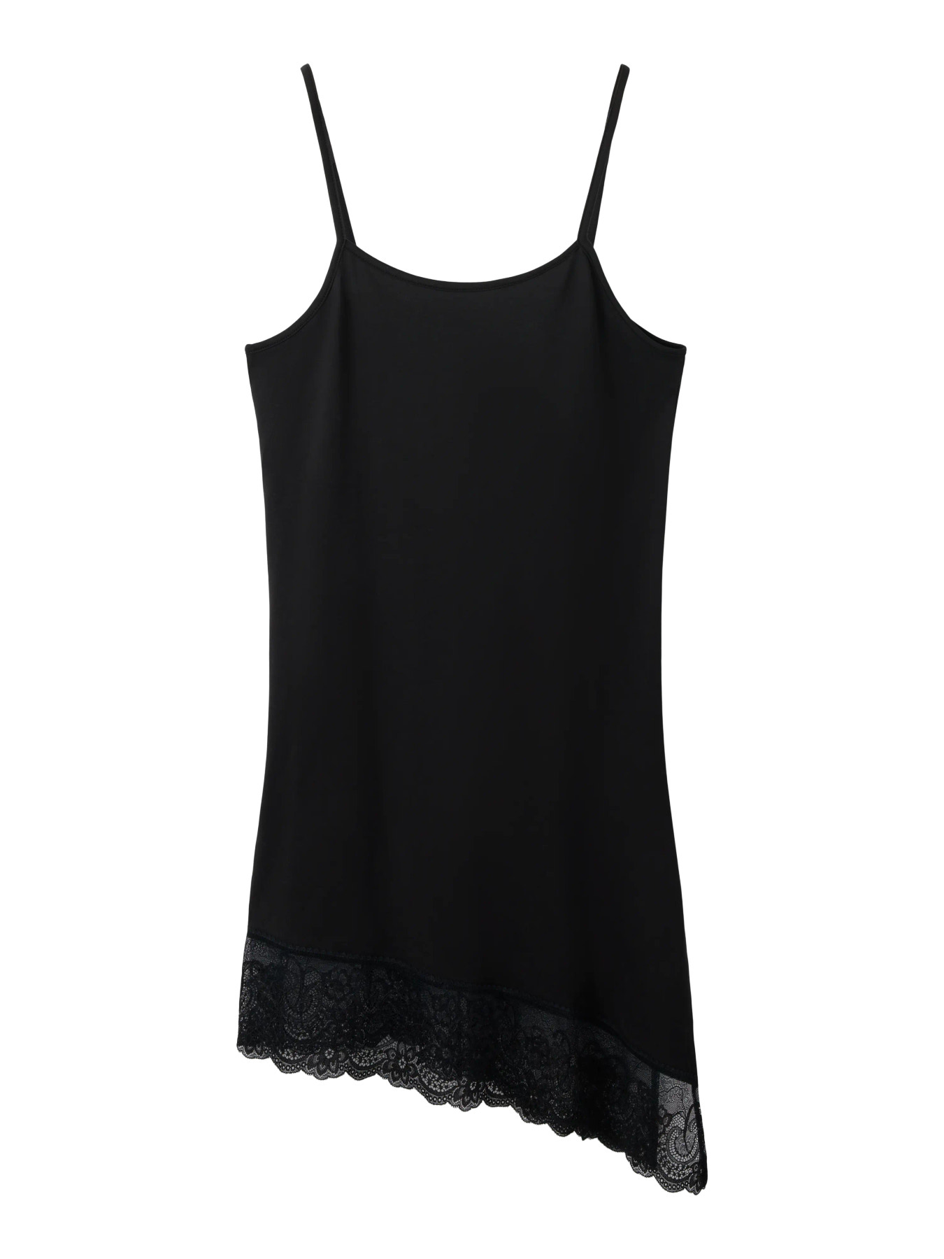 NLFRONIA STRAP LACE TUNIC Black