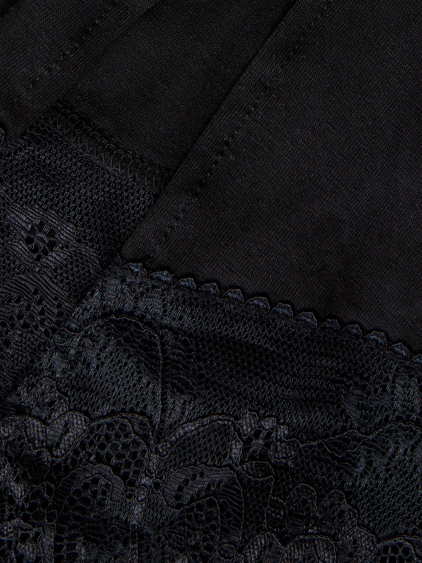 NLFRONIA STRAP LACE TUNIC Black - 4