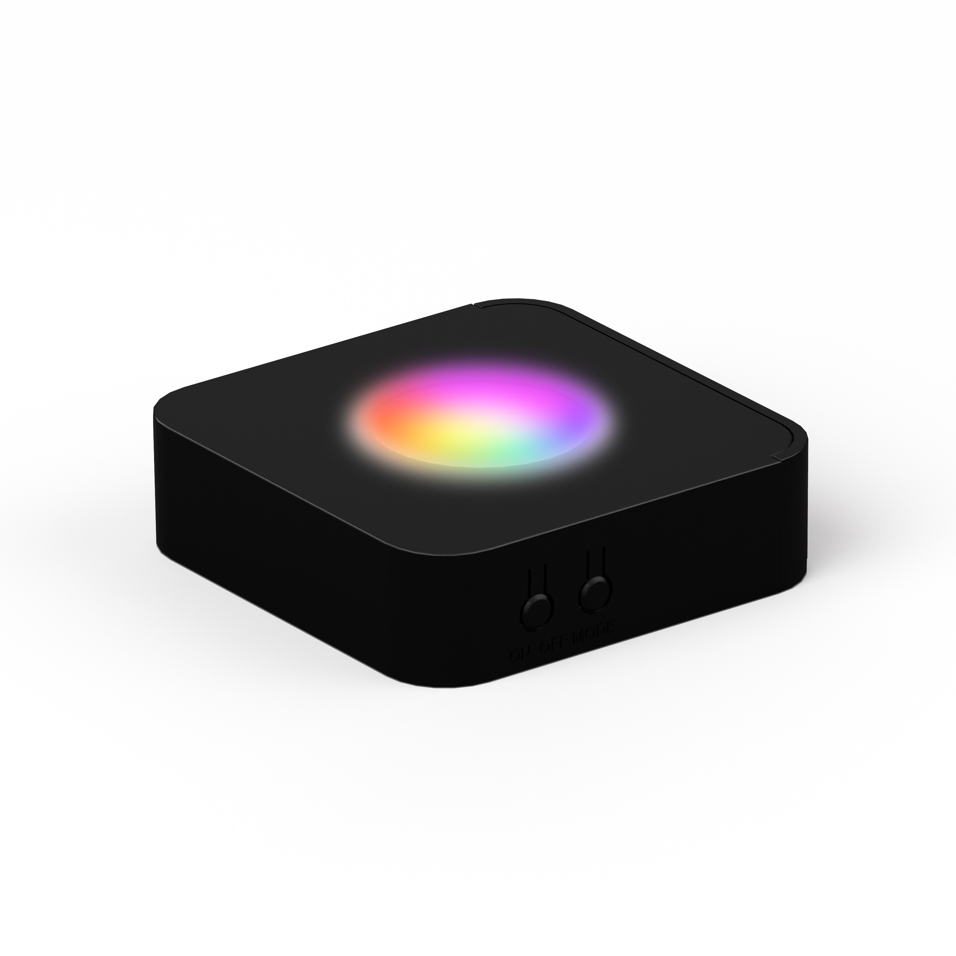 LED Lighting with Adjustable Color and Dimming, Size S (7 × 7 × 2 cm)