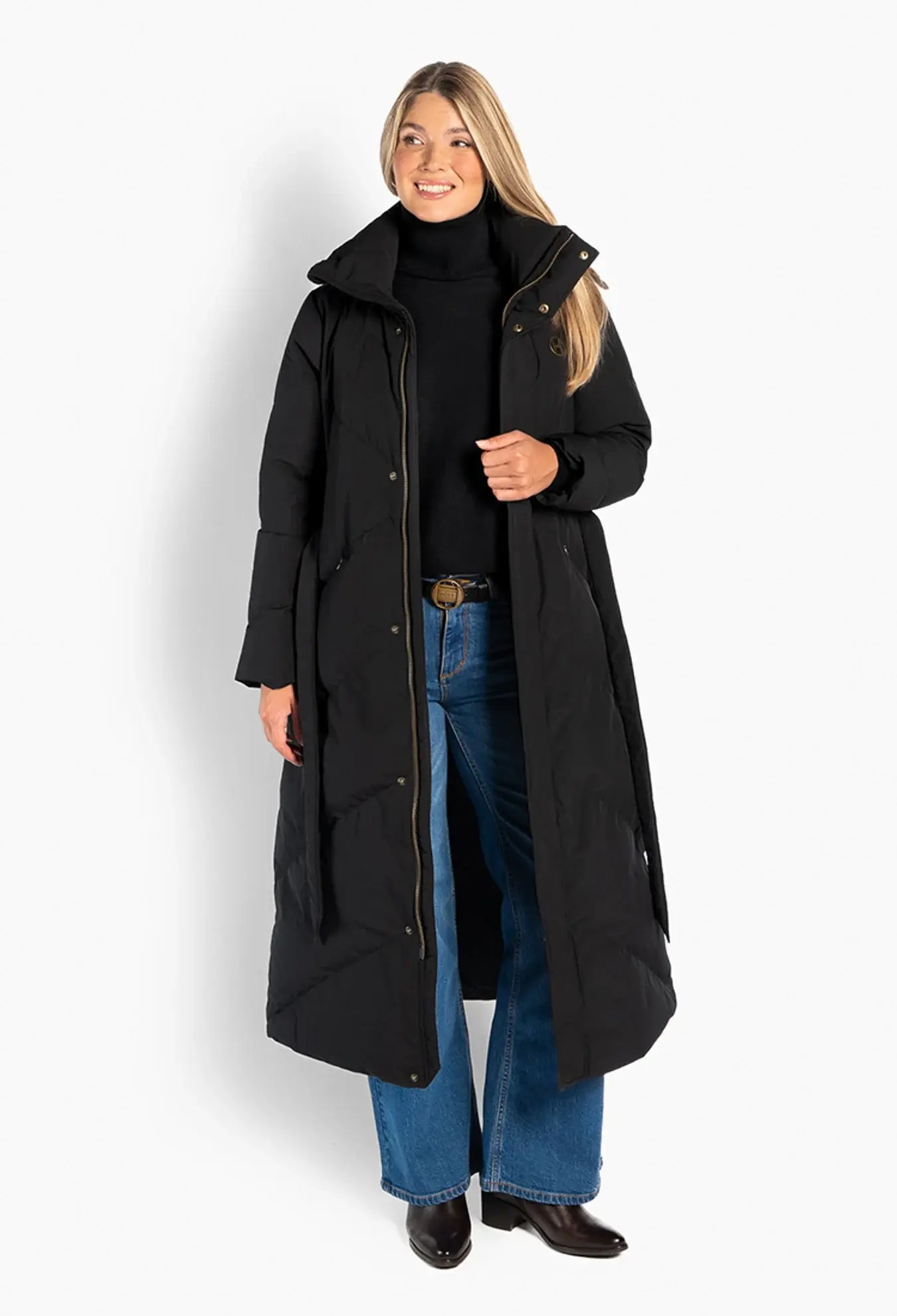 Vilde Coat - Jet Black - HÉST