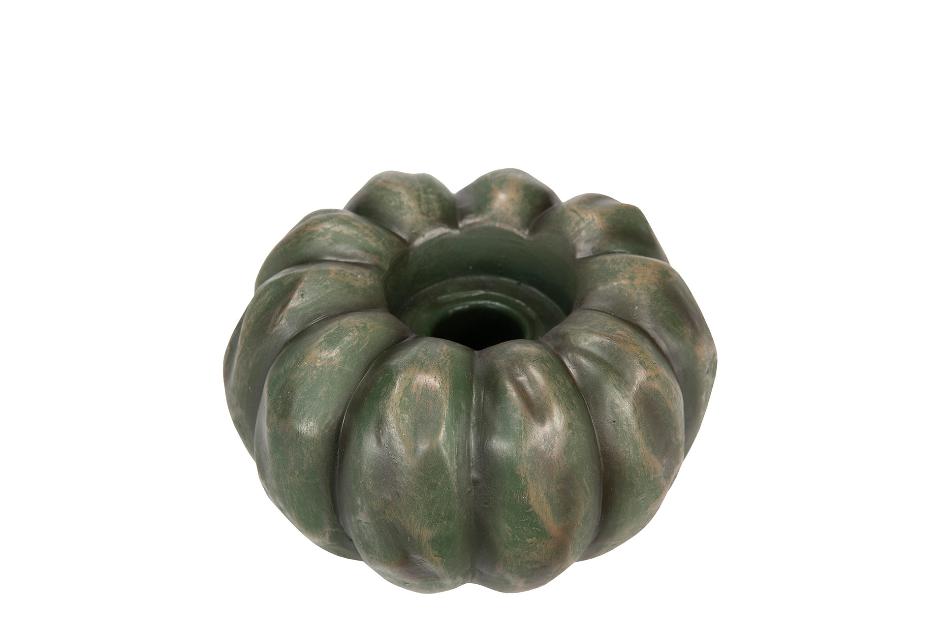 Ljuslykta Pumpa Grön 7 cm – A Lot Decoration
