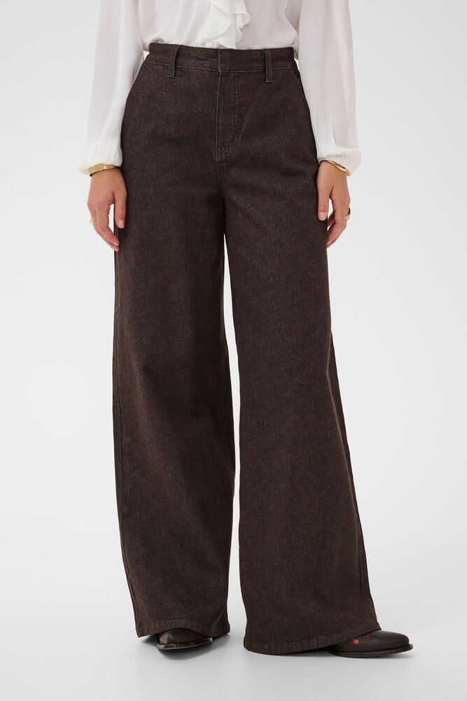 Cream Visti Colored Denim Pant 