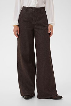 Cream Visti Colored Denim Pant 