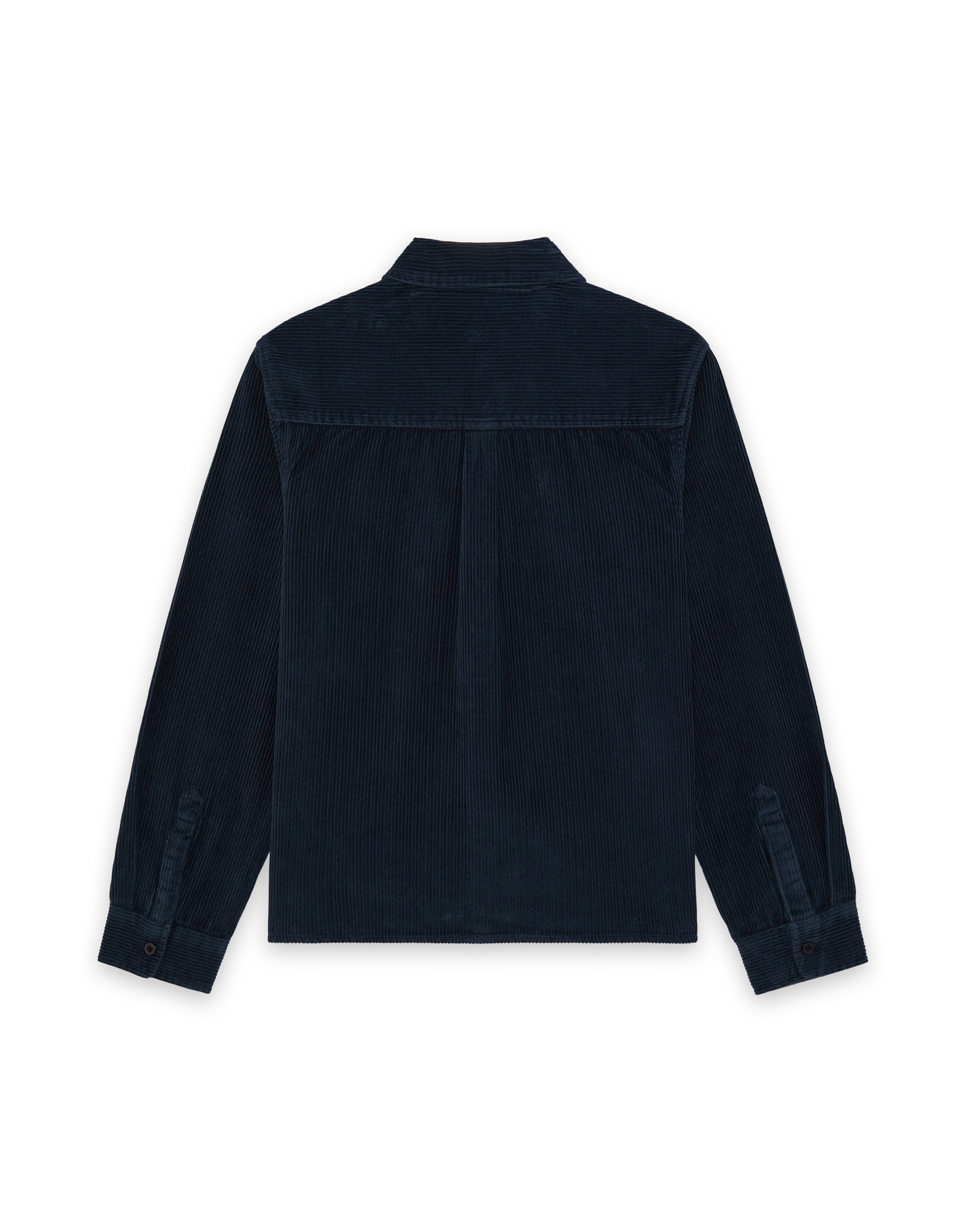 Cord Long Sleeve Shirt Dark Navy - 2
