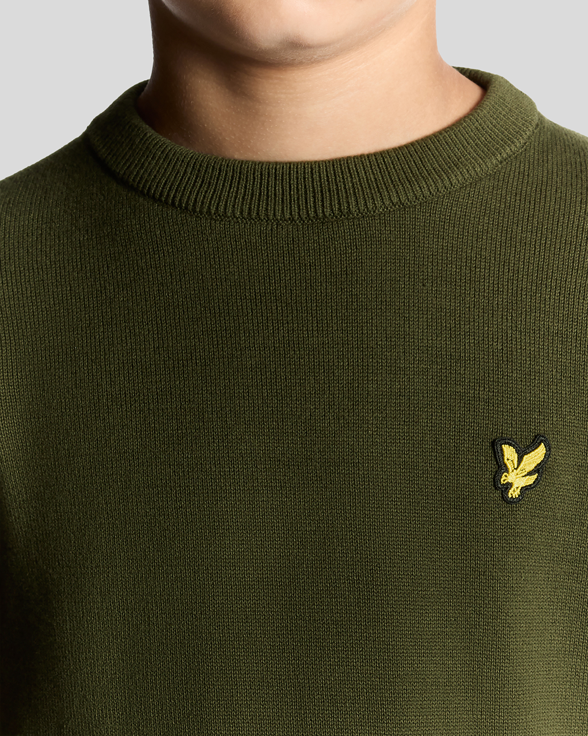 Cotton Crew Neck Jumper Deep Depths - 4