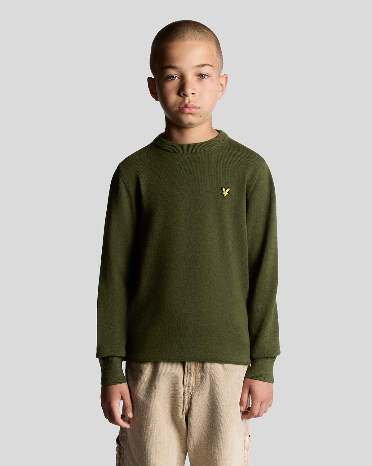 Cotton Crew Neck Jumper Deep Depths - 6