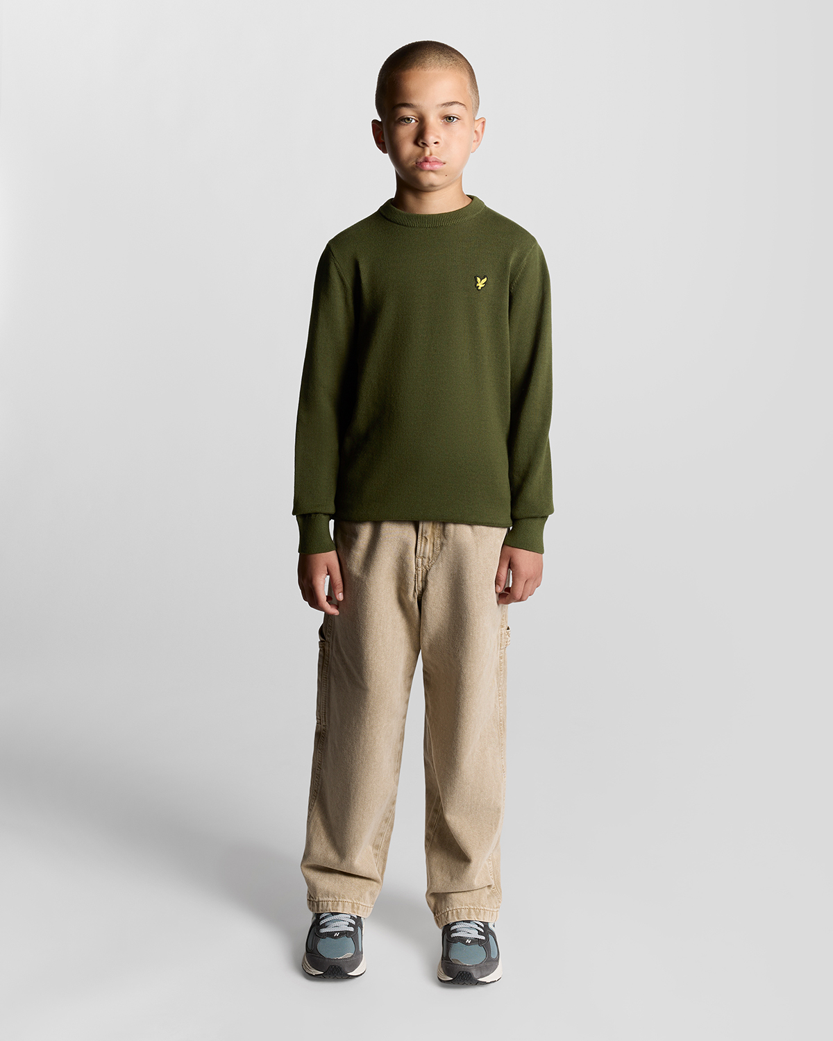 Cotton Crew Neck Jumper Deep Depths - 5