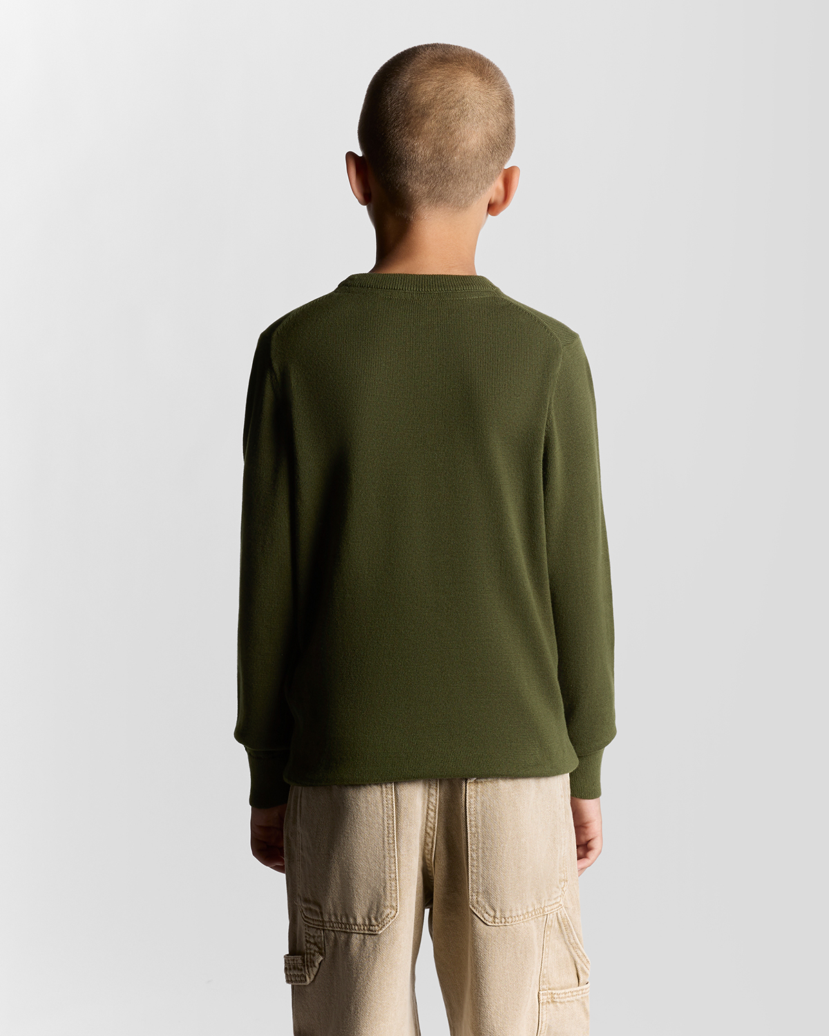 Cotton Crew Neck Jumper Deep Depths - 7