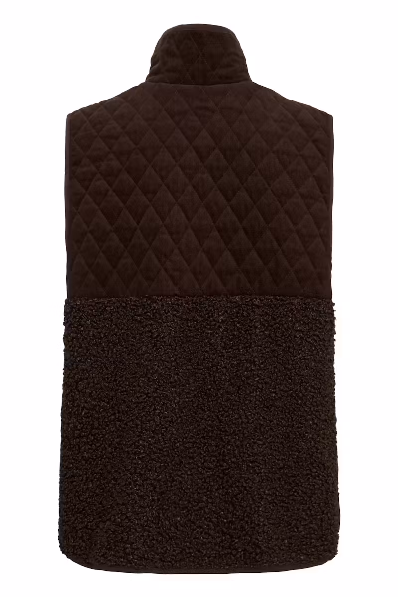 Culture Lenia Vest Coffeebean - 4