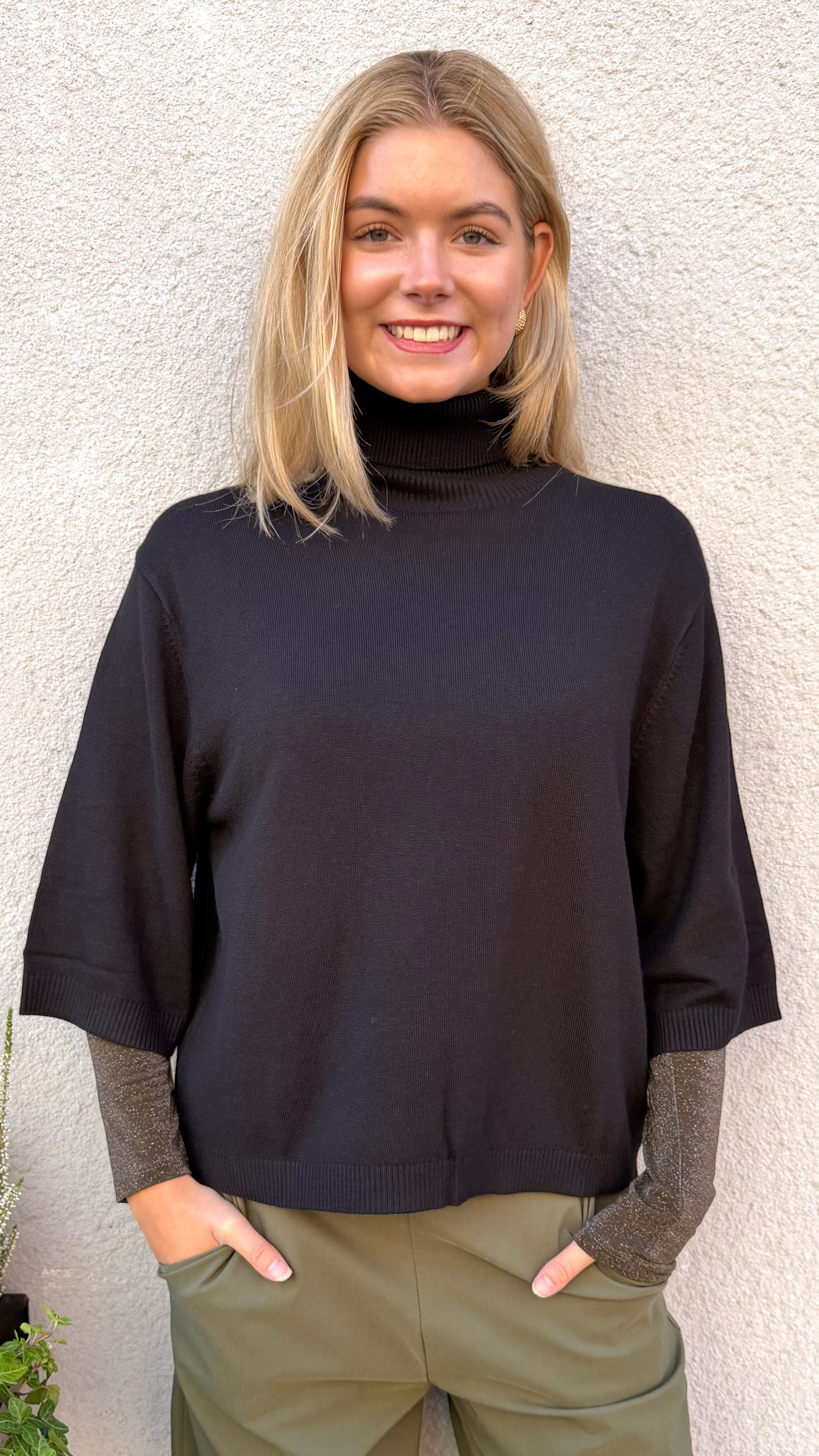 Tio pullover - black - 2