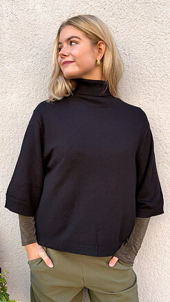 Tio pullover - black