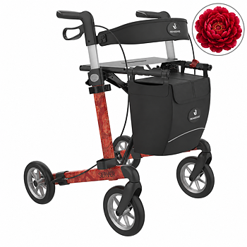 Server Art Line rullator Red Peony
