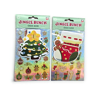 Sticker album & klistermärken - Jingle Bunch Jul 