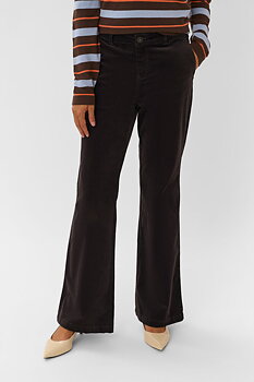 Culture Tulum Flare Pants Coffee Bean
