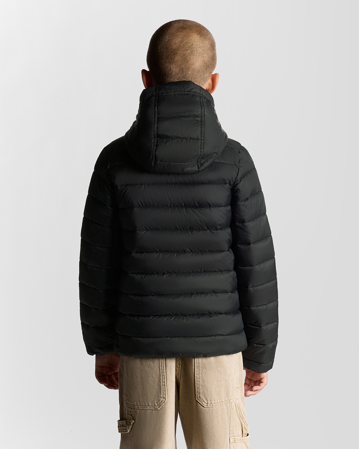 Light Weight Padded Jacket Jet Black - 7