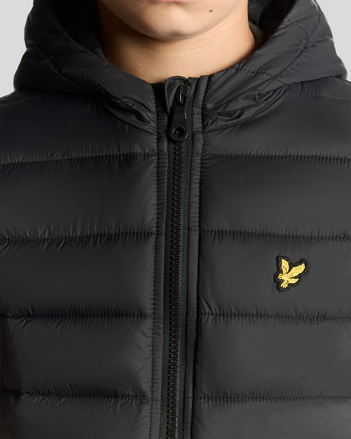 Light Weight Padded Jacket Jet Black - 5