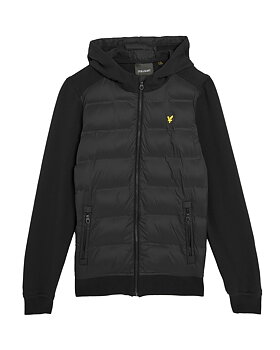 Hybrid Hoodie Jet Black