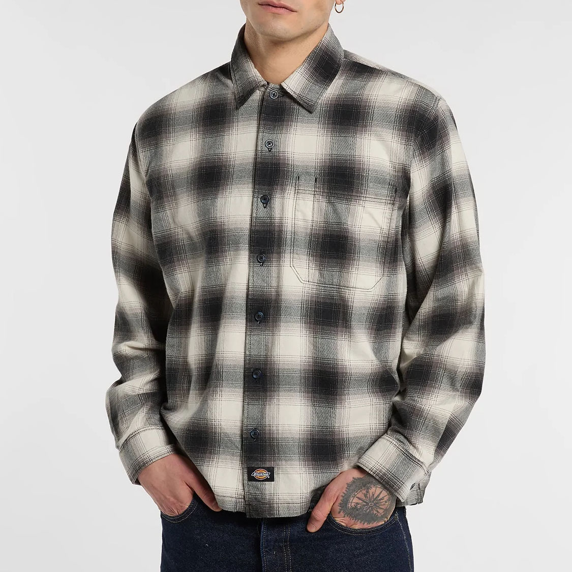 Dickies - Gulfport Flanell Shirt Black