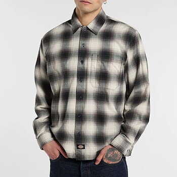 Dickies - Gulfport Flanell Shirt Black