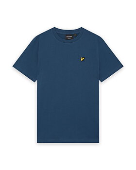 Plain T-shirt Aegean Blue