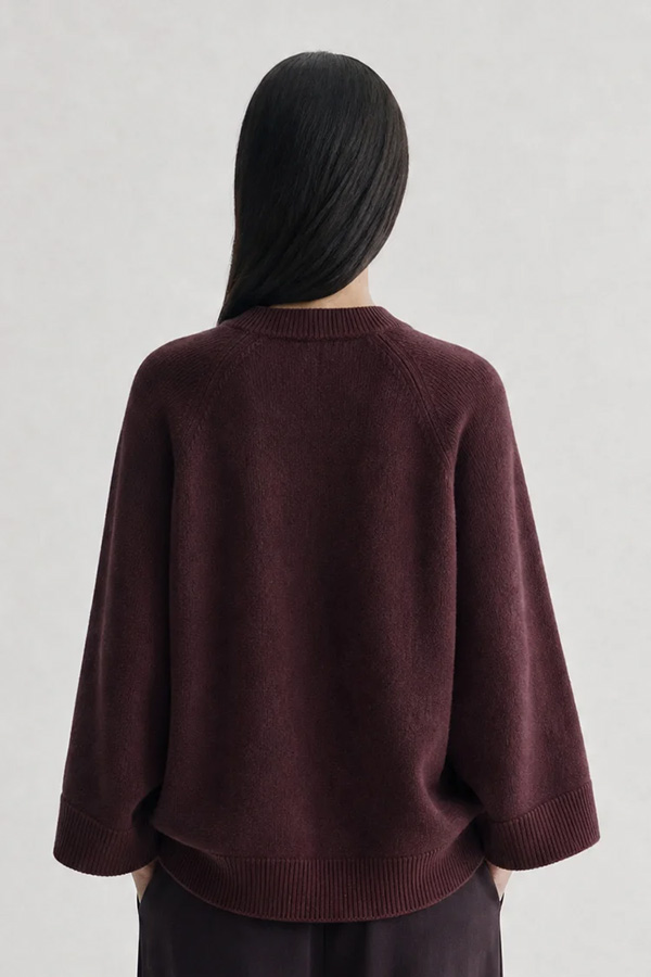 Movesgood - Jonna Top Dark Plum - 3