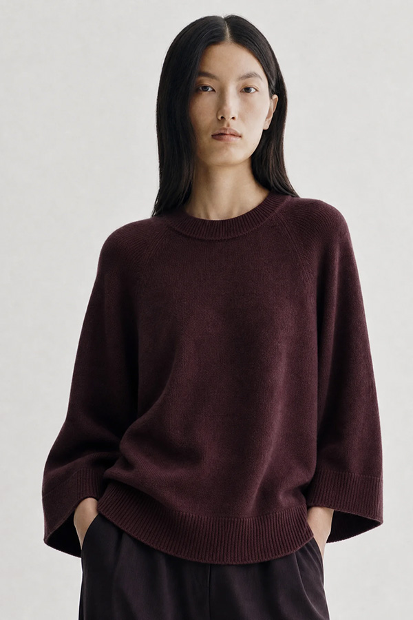 Movesgood - Jonna Top Dark Plum - 2