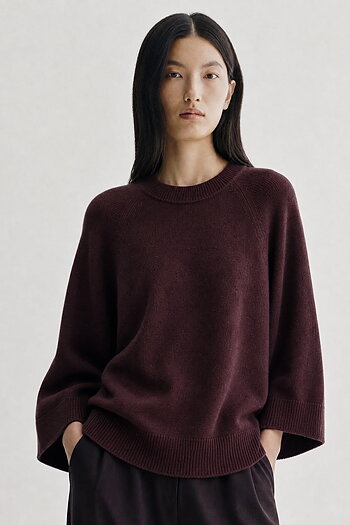 Movesgood - Jonna Top Dark Plum