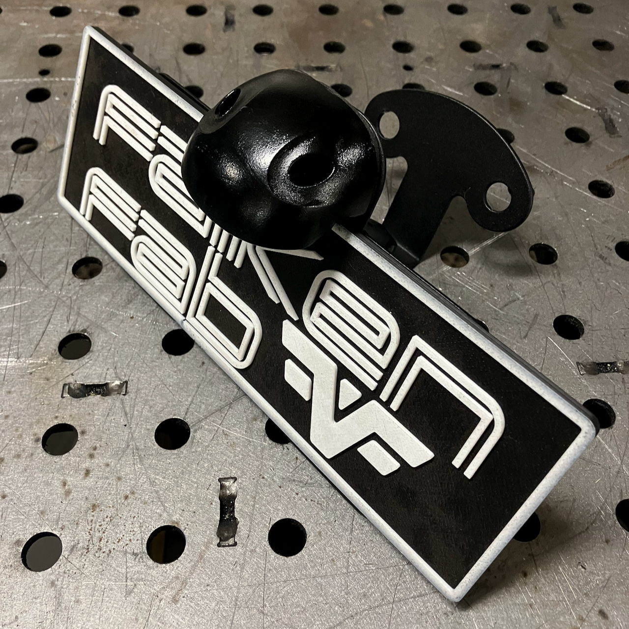 Falken Fabrication Spare Tire License Plate Relocation - JK & JL - 3