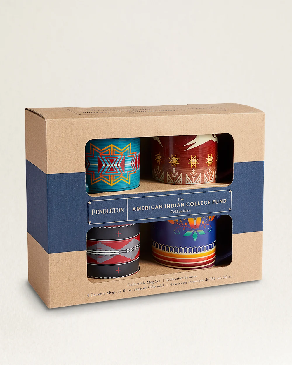 Pendleton set av 4 muggar - 2