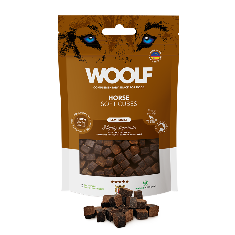 Woolf horse soft cubes