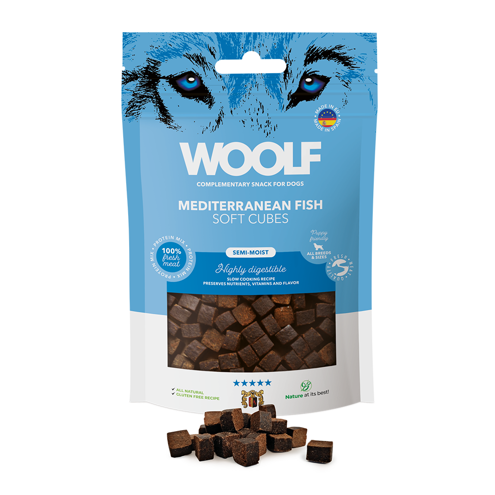 Woolf Mediteranean Fish soft cubes