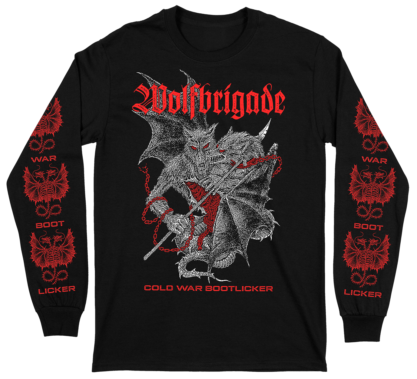 WOLFBRIGADE - Cold War Bootlicker Longsleeve (PRE-ORDER)