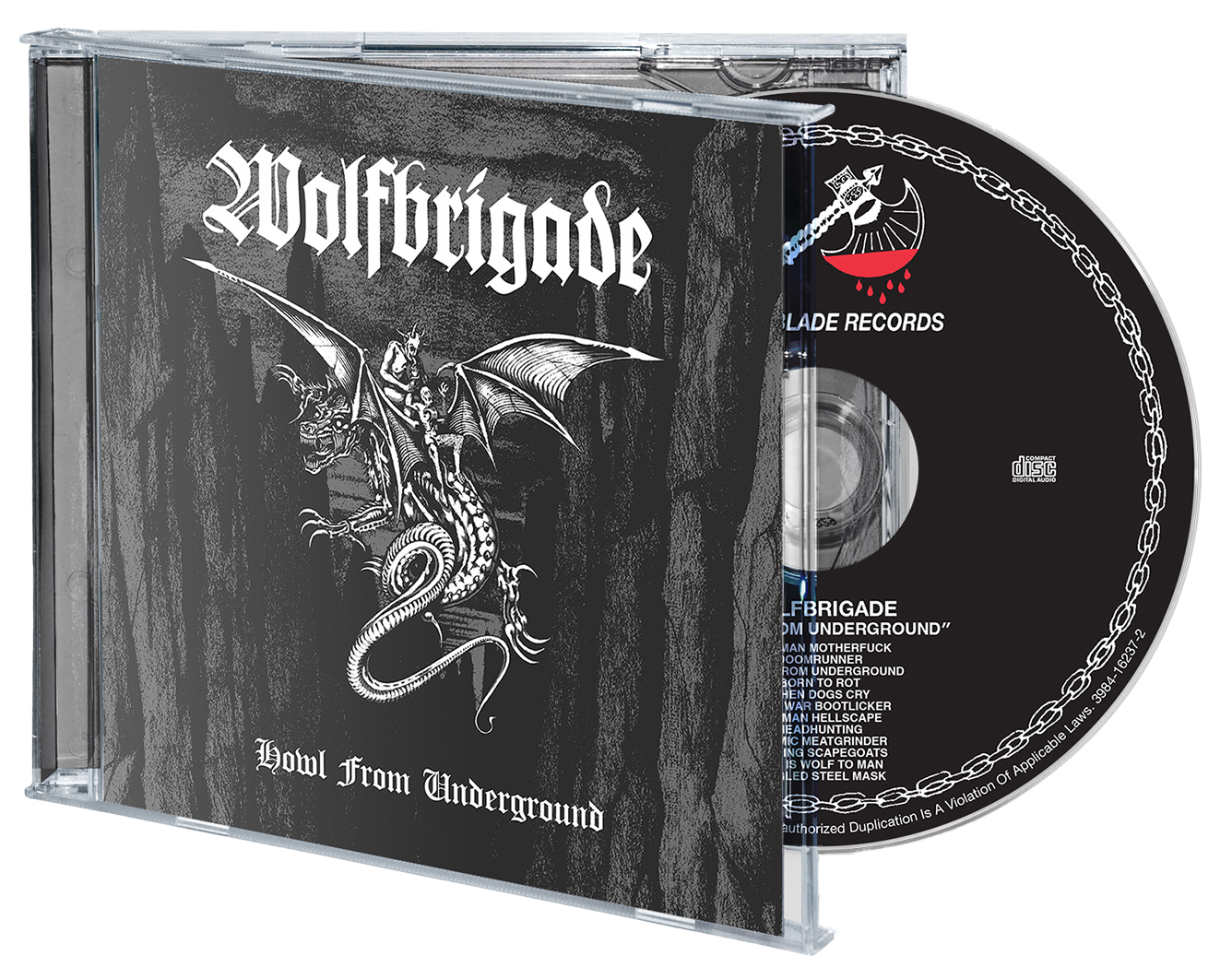 WOLFBRIGADE - Howl From Underground CD (PRE-ORDER)