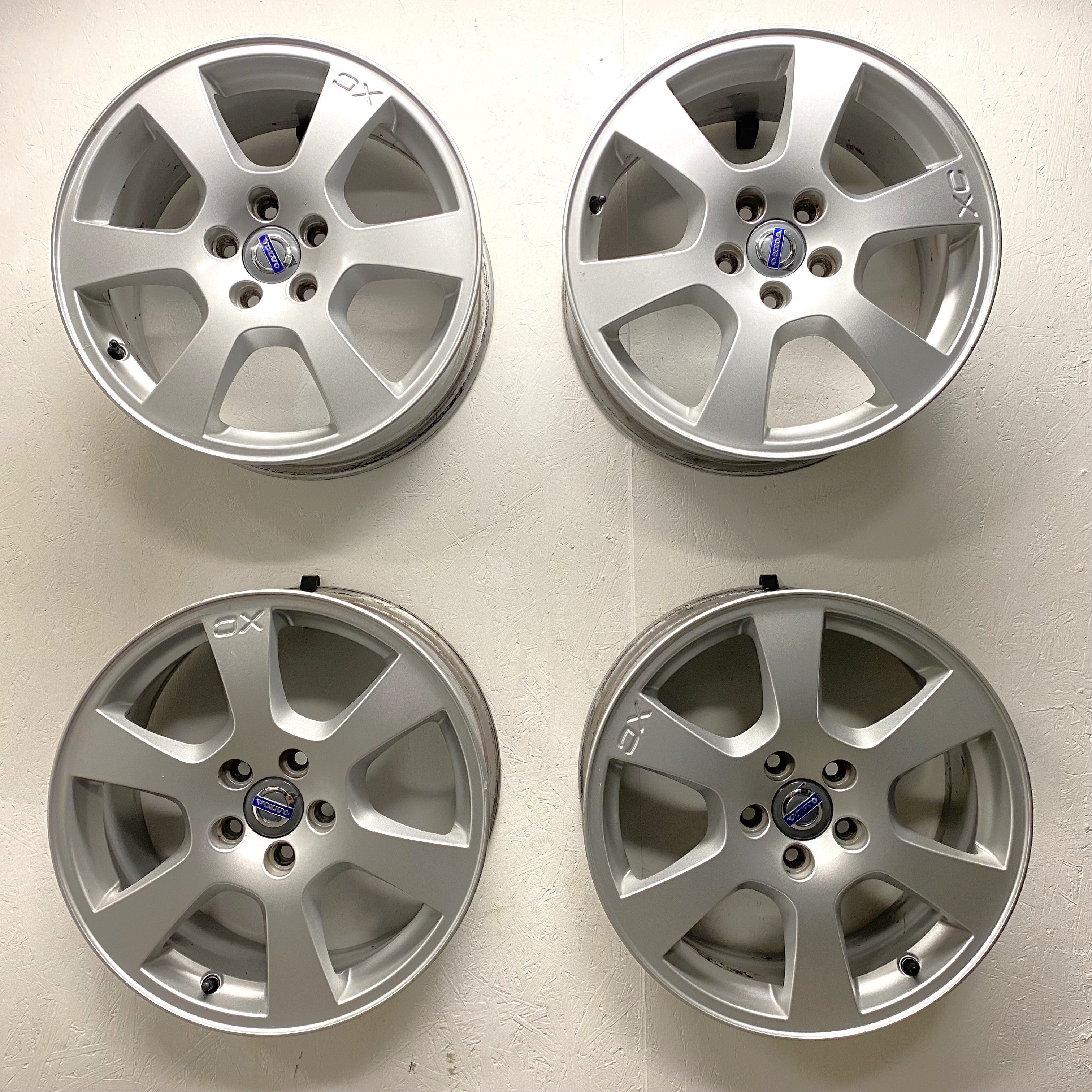 BEGAGNAT | 4 st | 17" VOLVO SEGIN XC60 Alufälgar 30671480 | 5x108 7.5x17 ET55 63.4