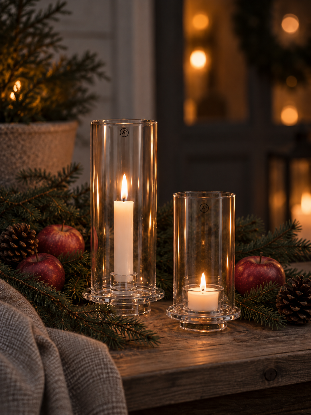 Ernst Lantern for tea lights 18x10 cm – Glass - 3