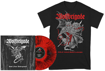 WOLFBRIGADE - Howl From Underground LP + Cold T-shirt BUNDLE (PRE-ORDER)
