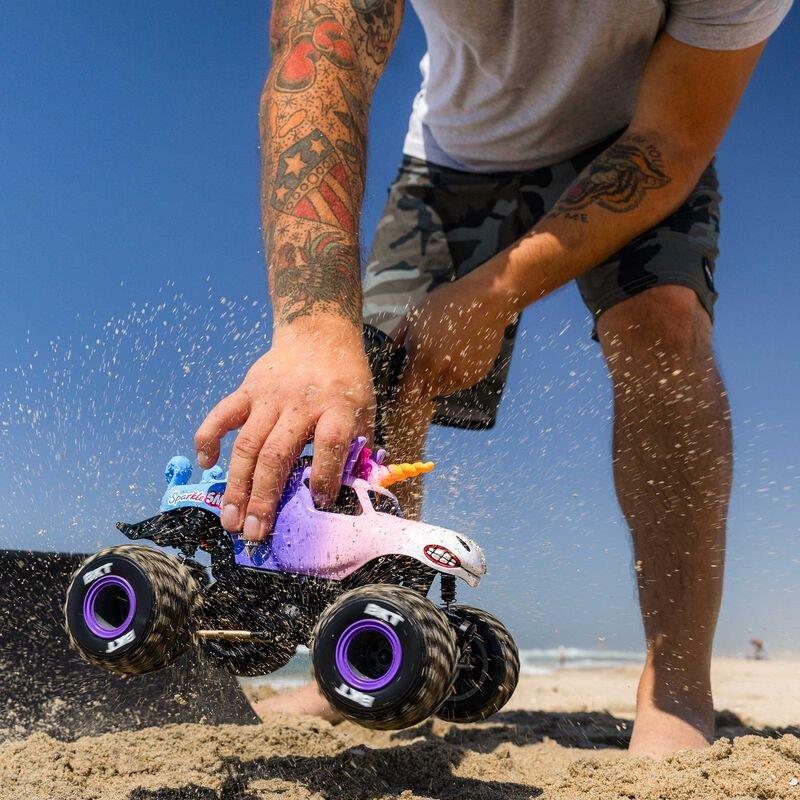 LOSI 1/18 Mini LMT Sparkle Smash (Battery & Charger Included) - 14