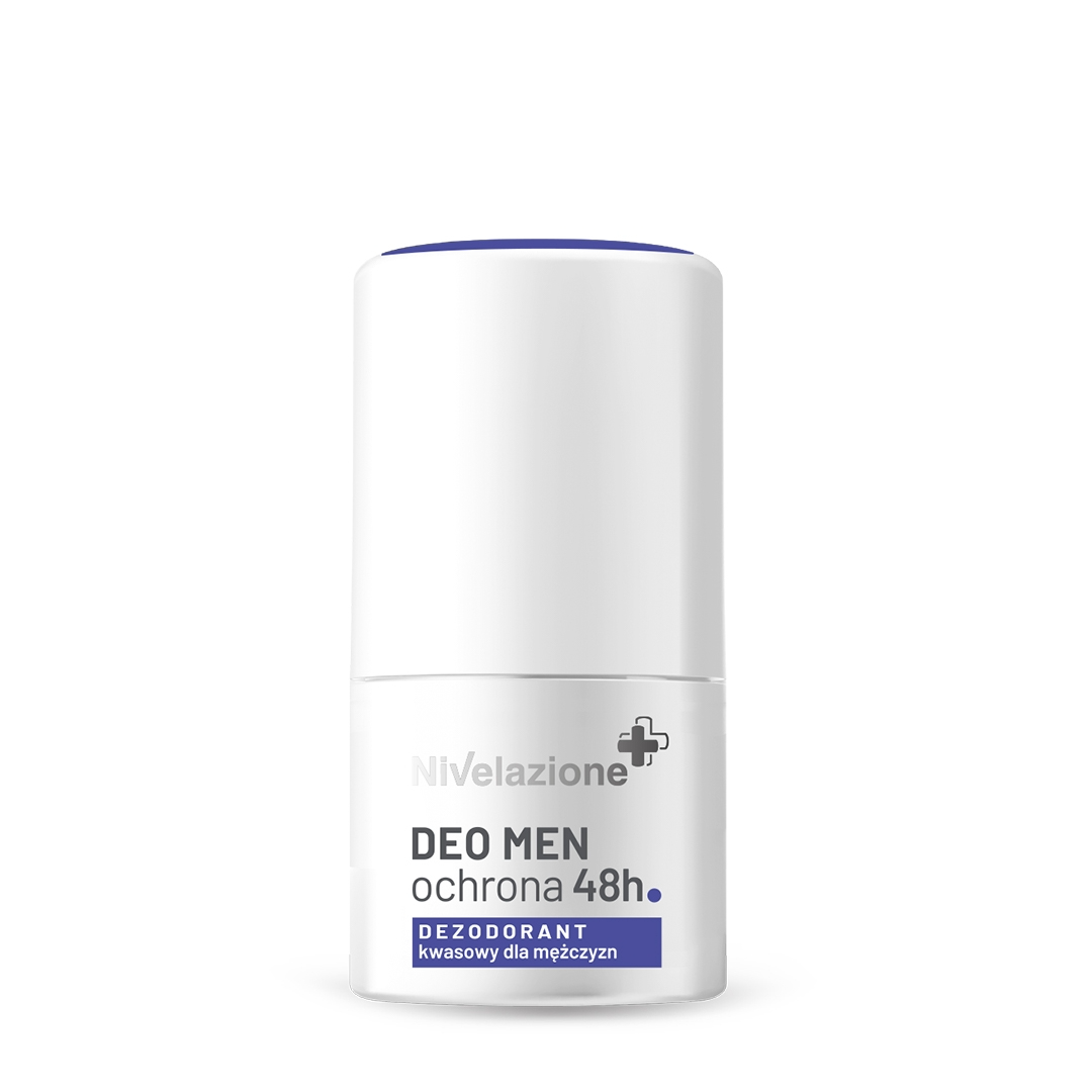 Aluminiumfri deodorant för män med AHA-, BHA- och PHA-syror