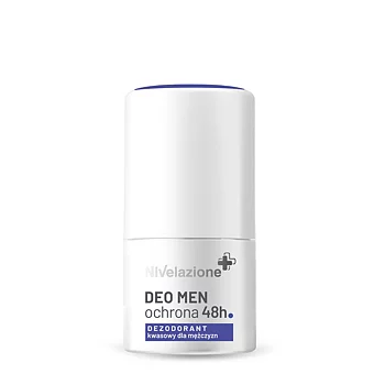 Aluminiumfri deodorant för män med AHA-, BHA- och PHA-syror