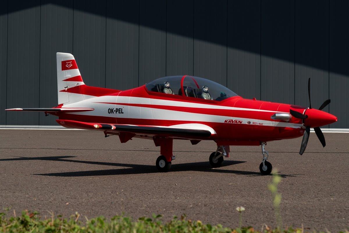 KAVAN Pilatus PC-21 1450mm ARF - red - 20