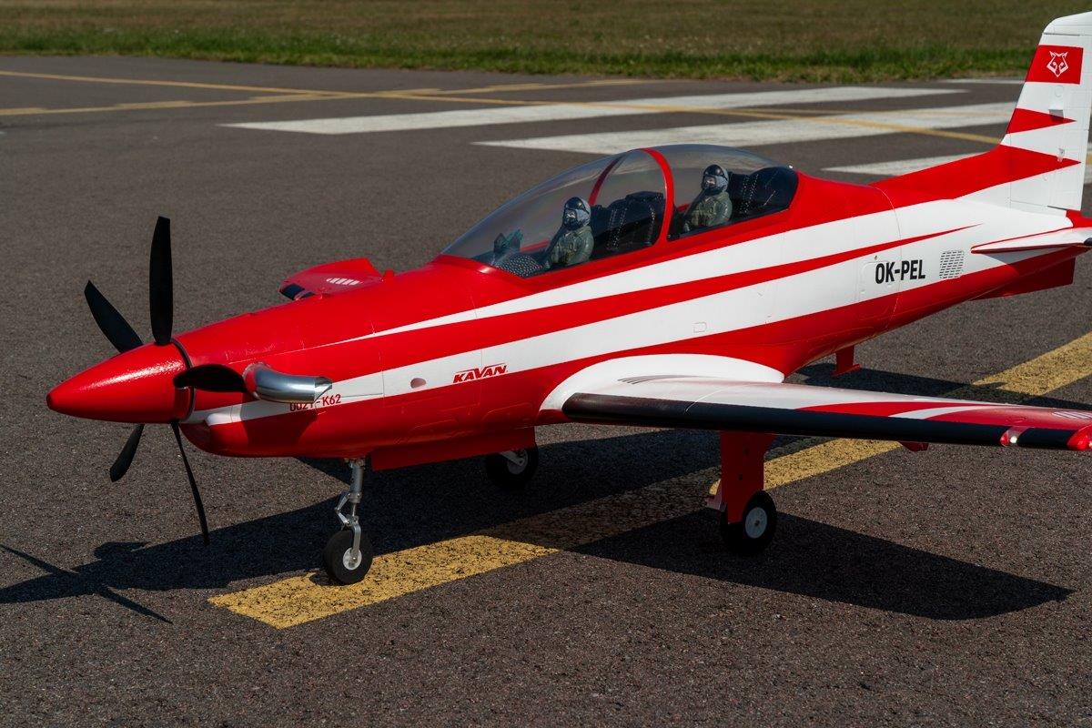 KAVAN Pilatus PC-21 1450mm ARF - red - 27
