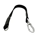 Elastisk koppelförlängare för hund