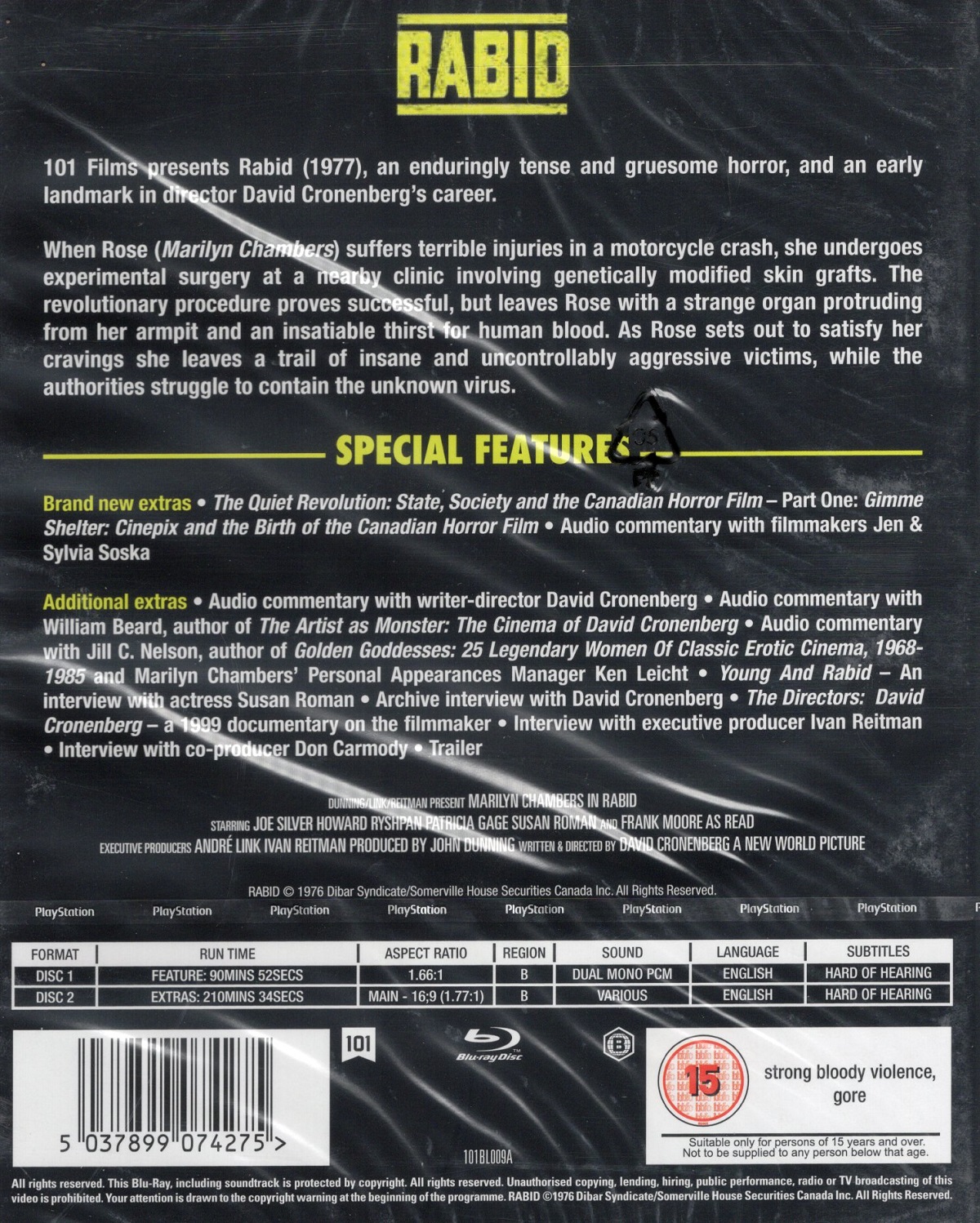 Rabid (ej svensk text) (Blu-ray) - 2