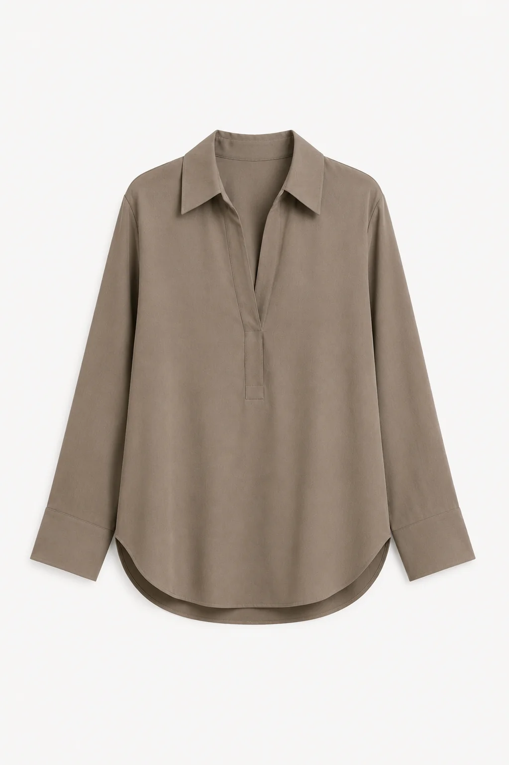 TEN LONG SLEEVE LYOCELL TUNIC - 3