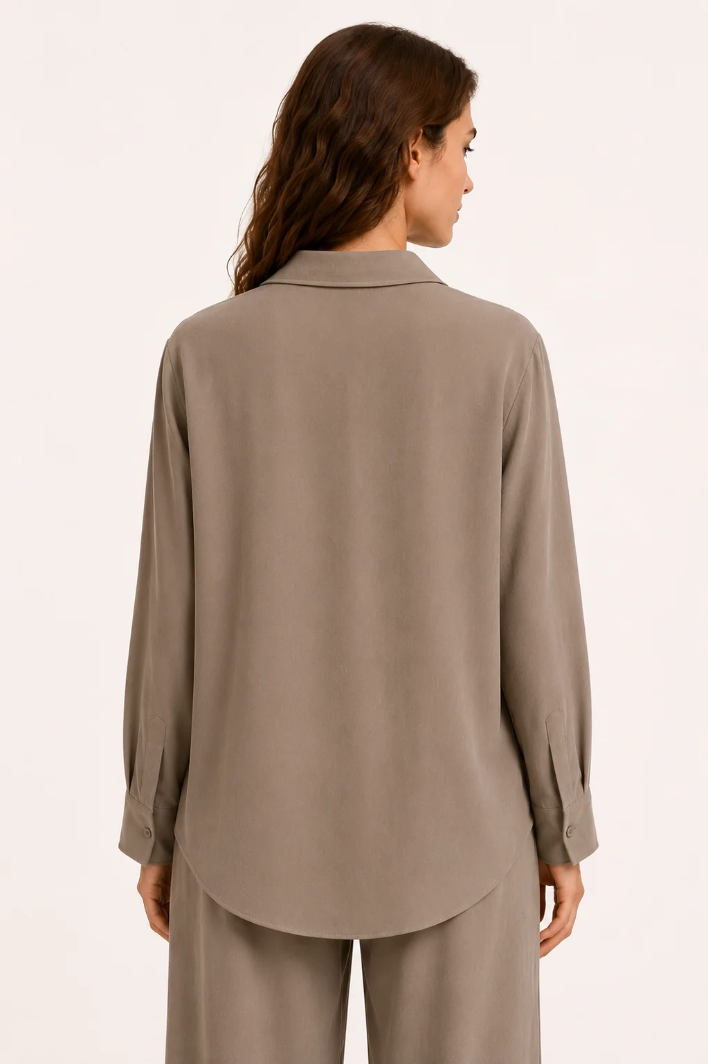 TEN LONG SLEEVE LYOCELL TUNIC - 2